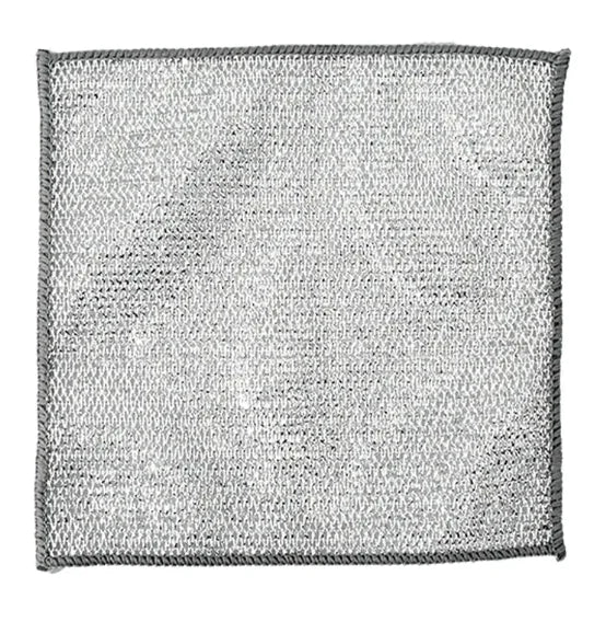 Paño de cocina con bola de alambre de acero